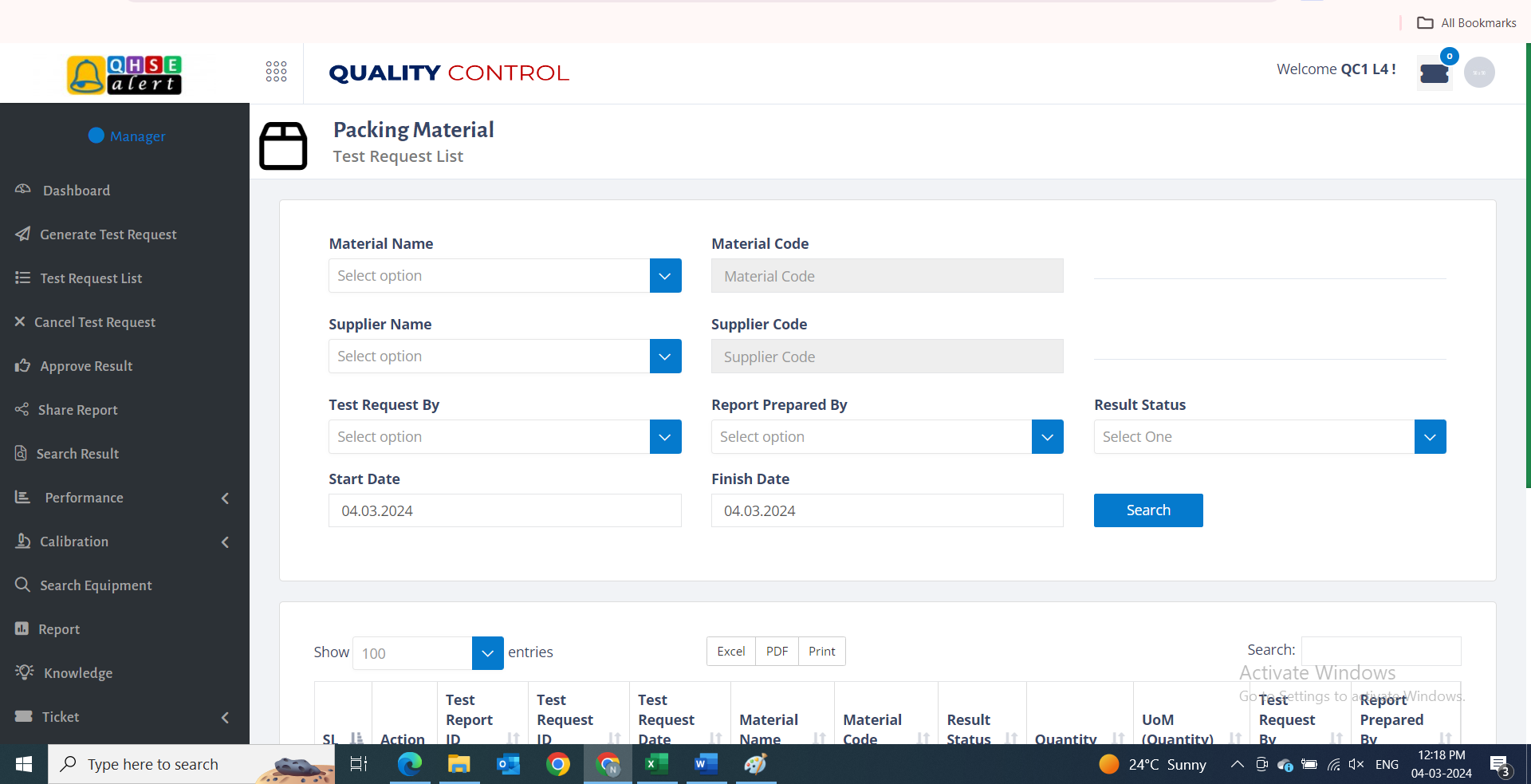 QA Software by QHSEalert