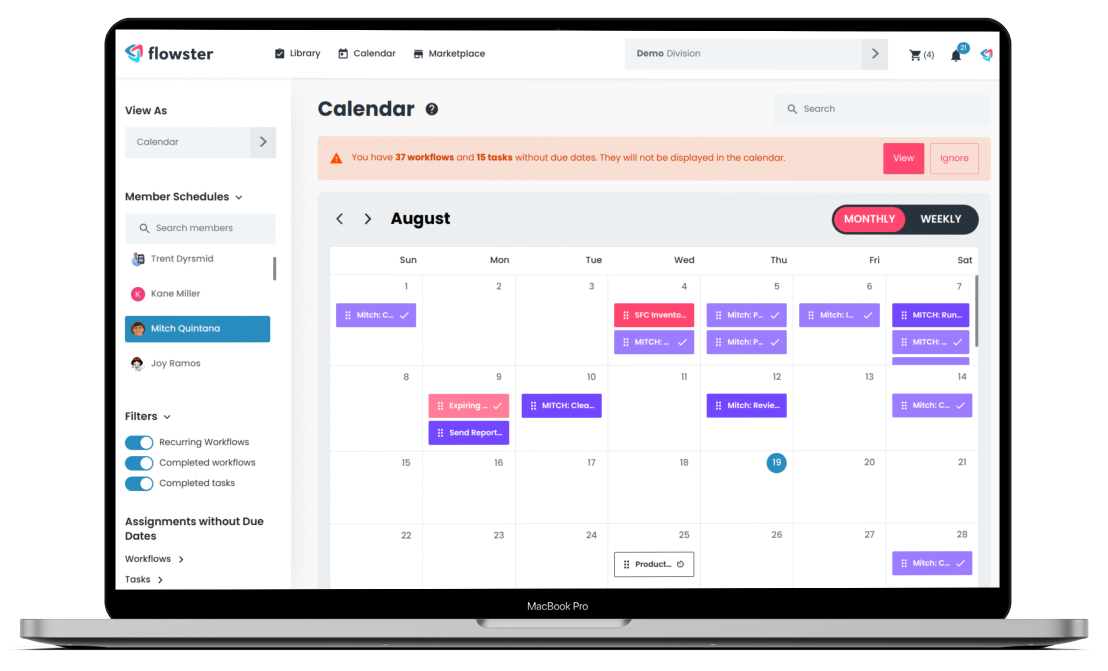 Flowster screenshot