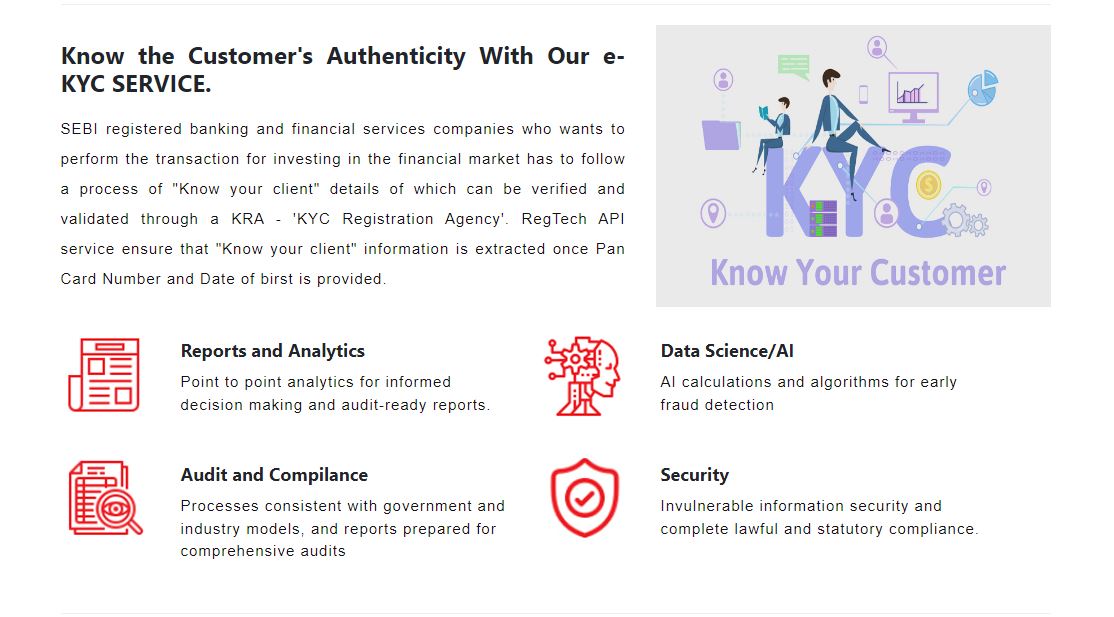 RegTech screenshot