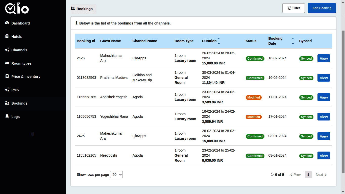 QloApps Channel Manager 