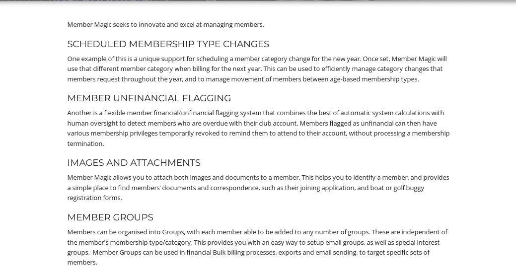 Member Magic screenshot