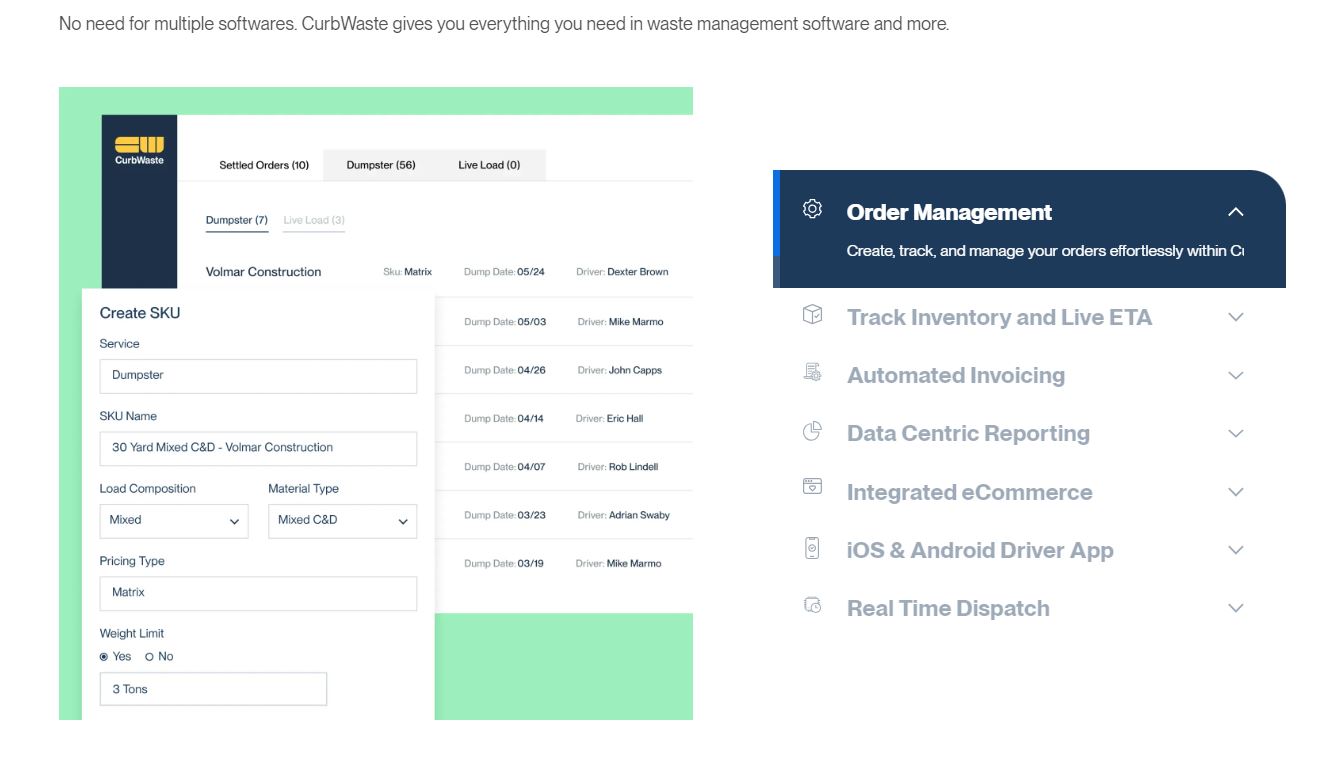 CurbWaste screenshot