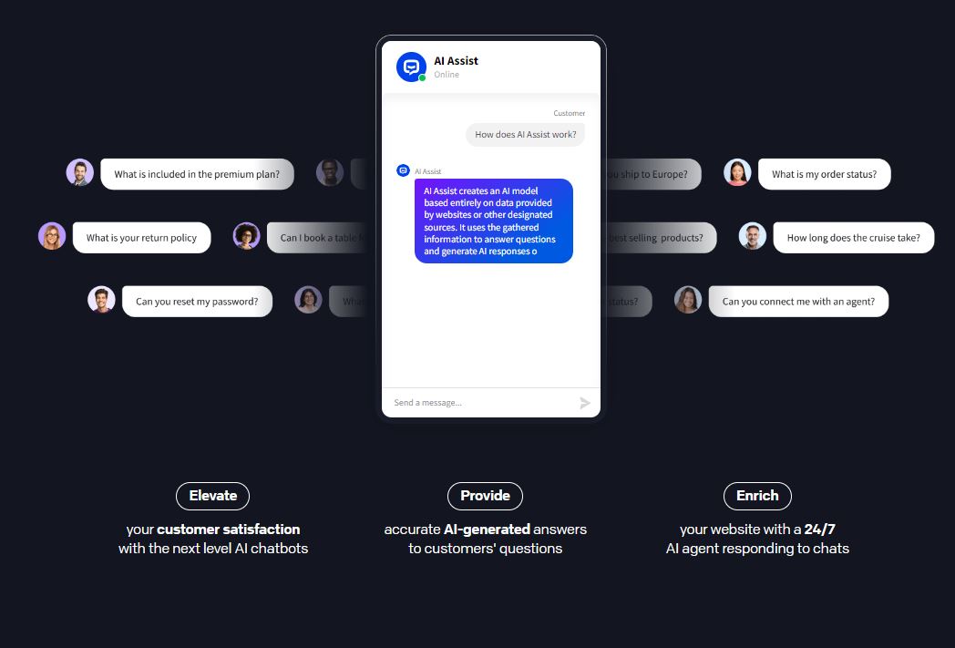 ChatBot screenshot