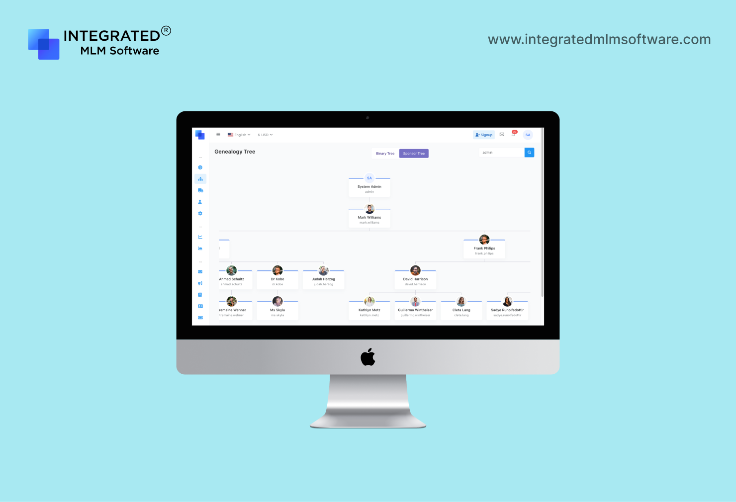 Integrated MLM Software