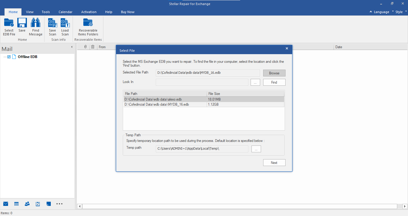 Stellar Repair for Exchange