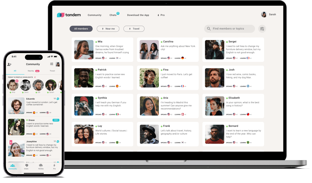 Tandem screenshot