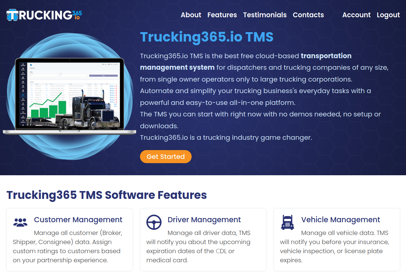 Trucking365.io TMS