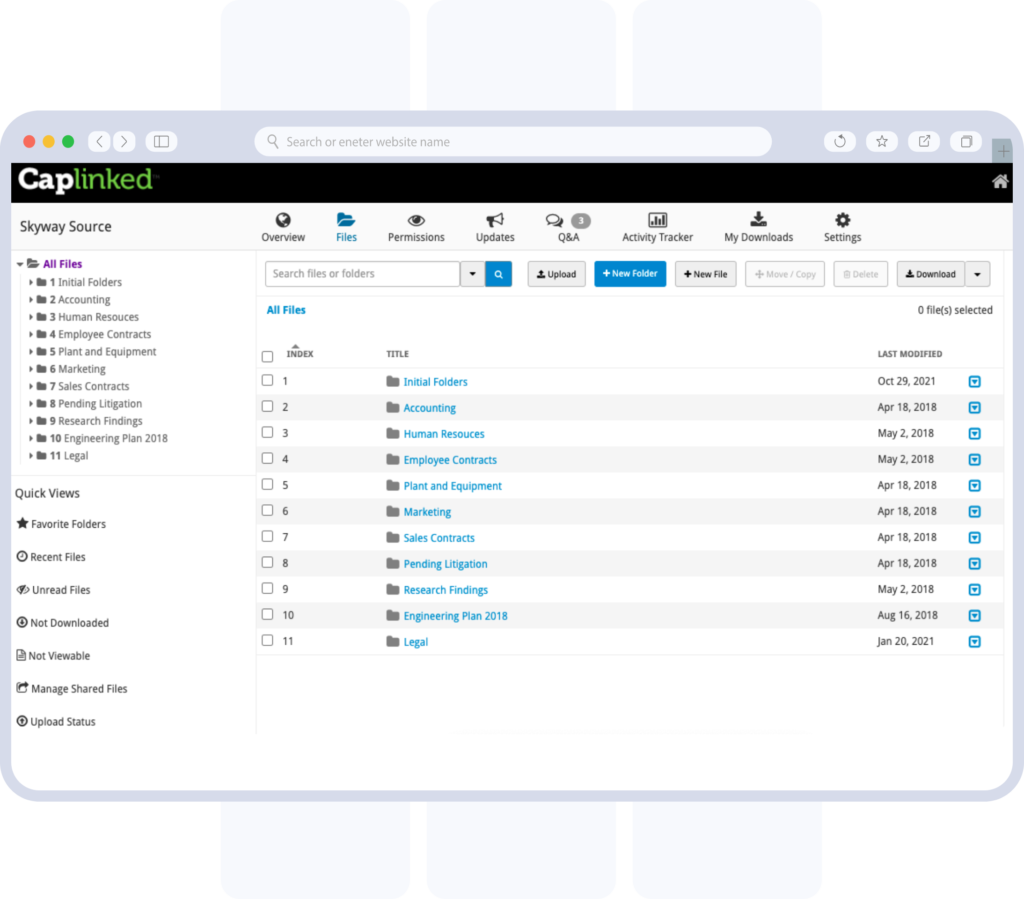Caplinked screenshot