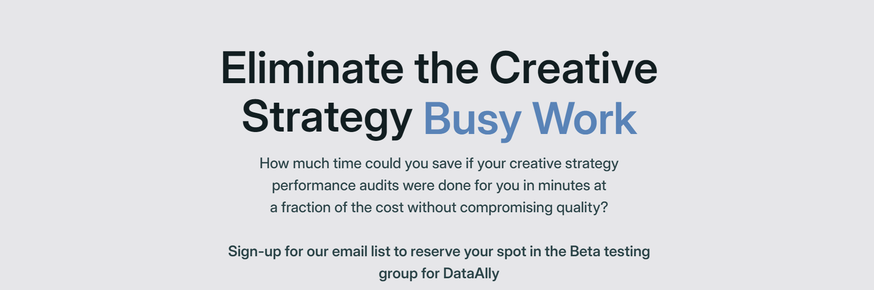 DataAlly screenshot