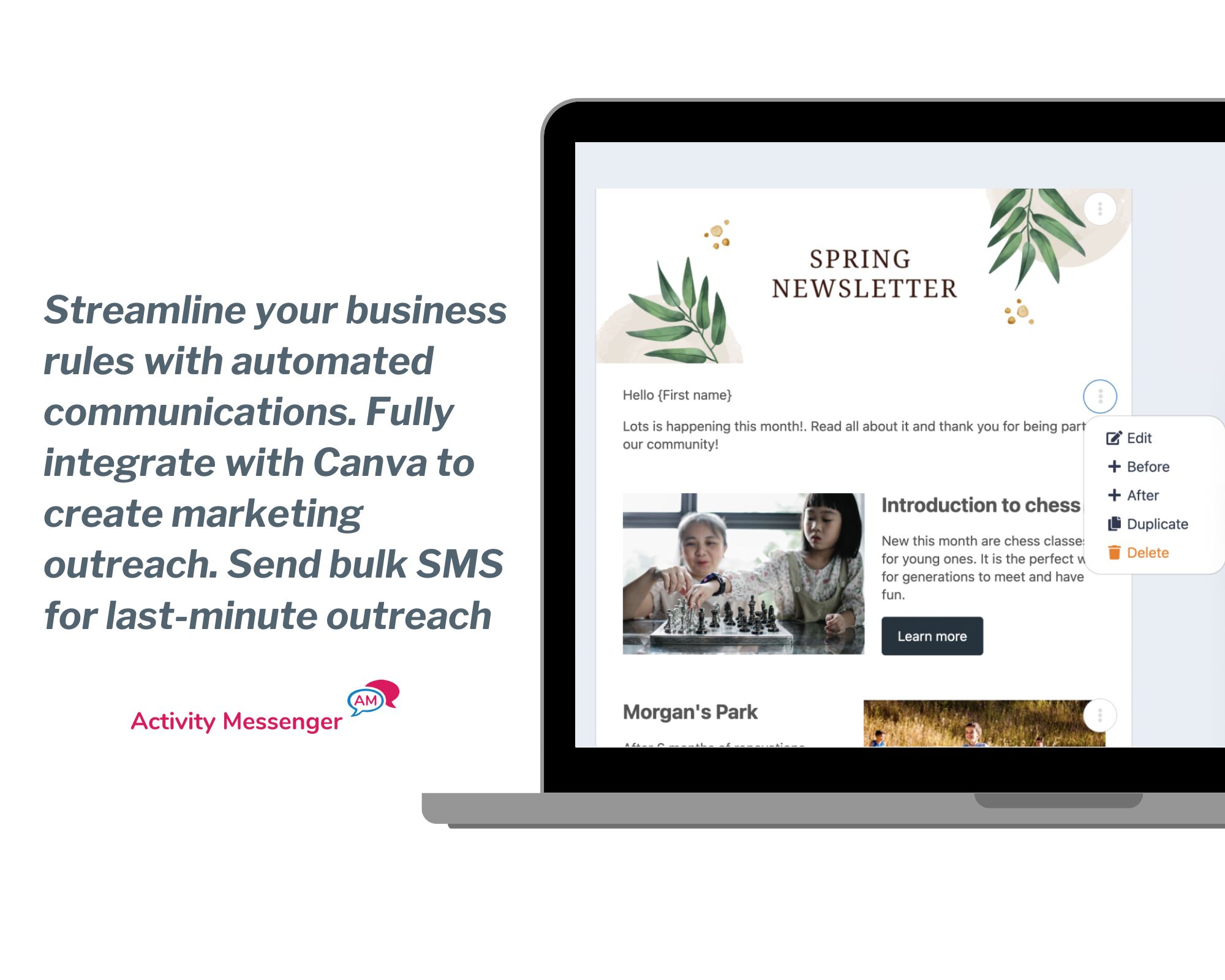 Activity Messenger