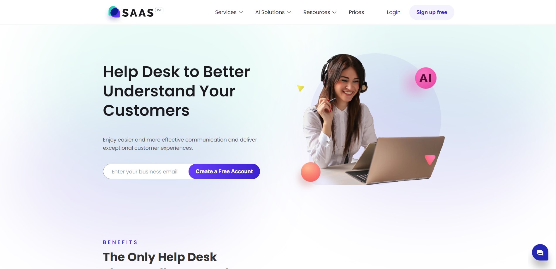 SAAS First screenshot