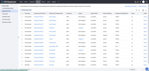 ManageEngine OS Deployer