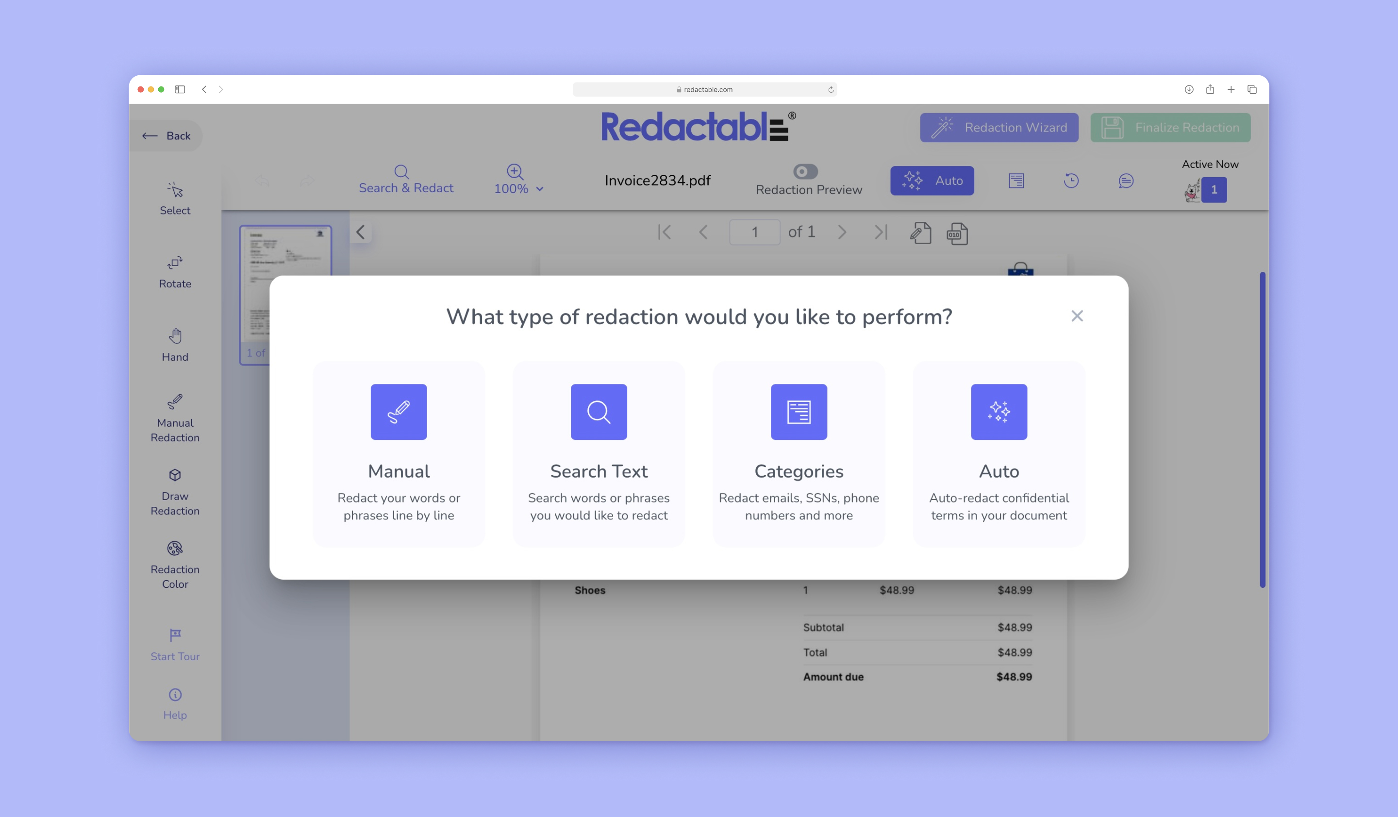 Redactable