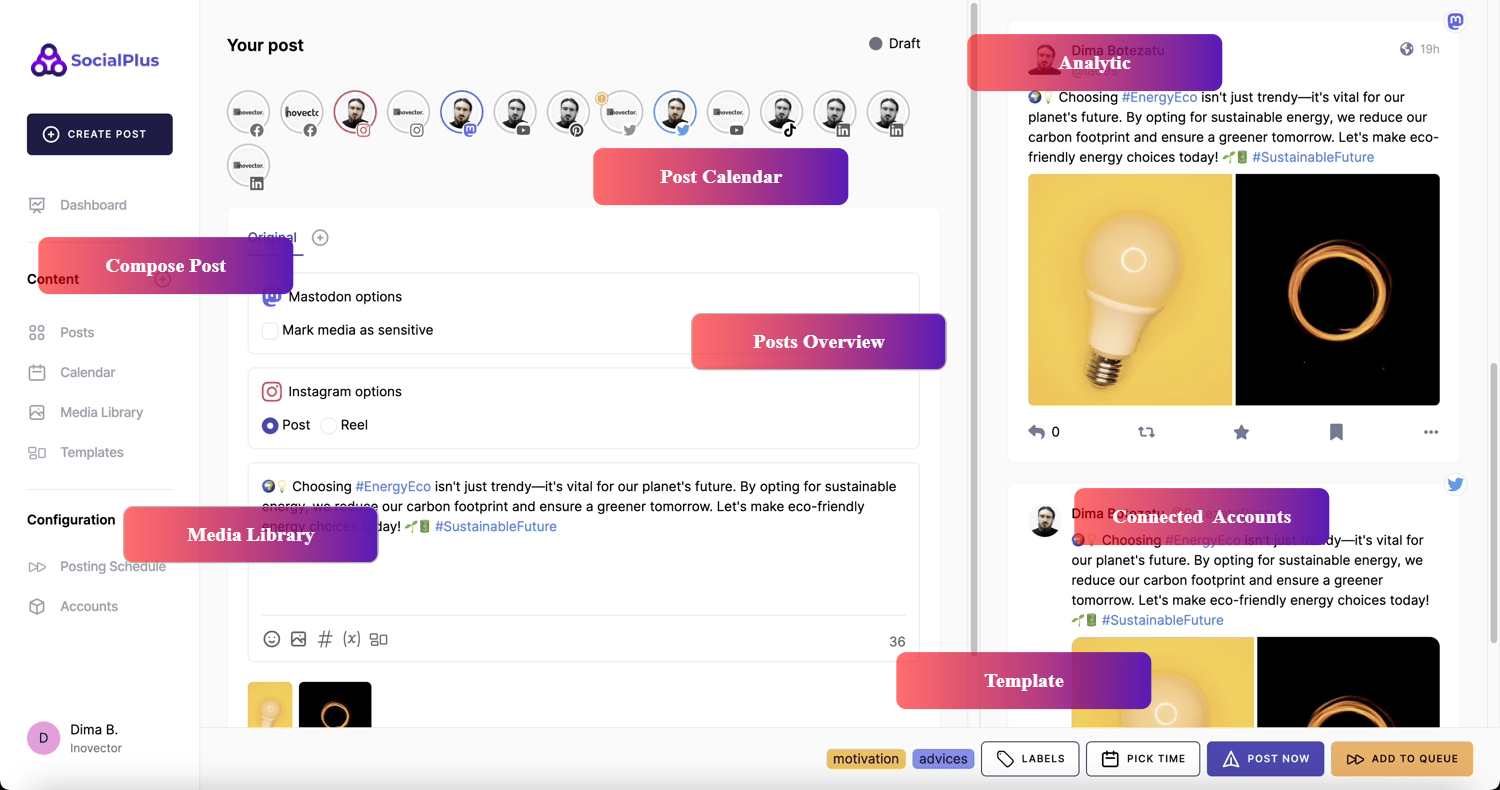SocialPlusAI