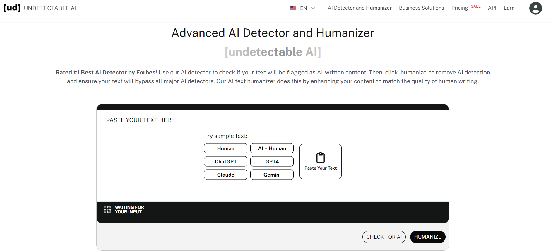Undetectable AI