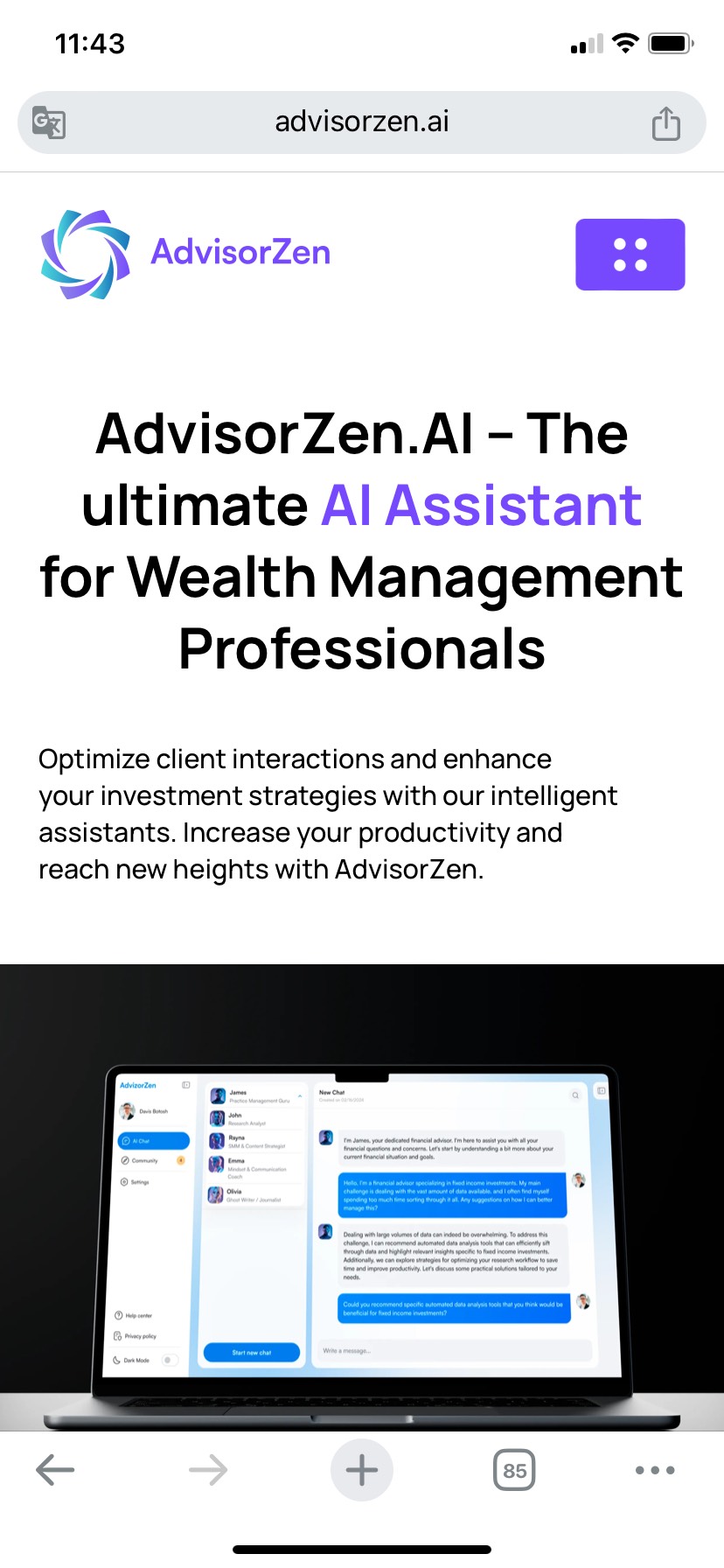 AdvisorZen AI