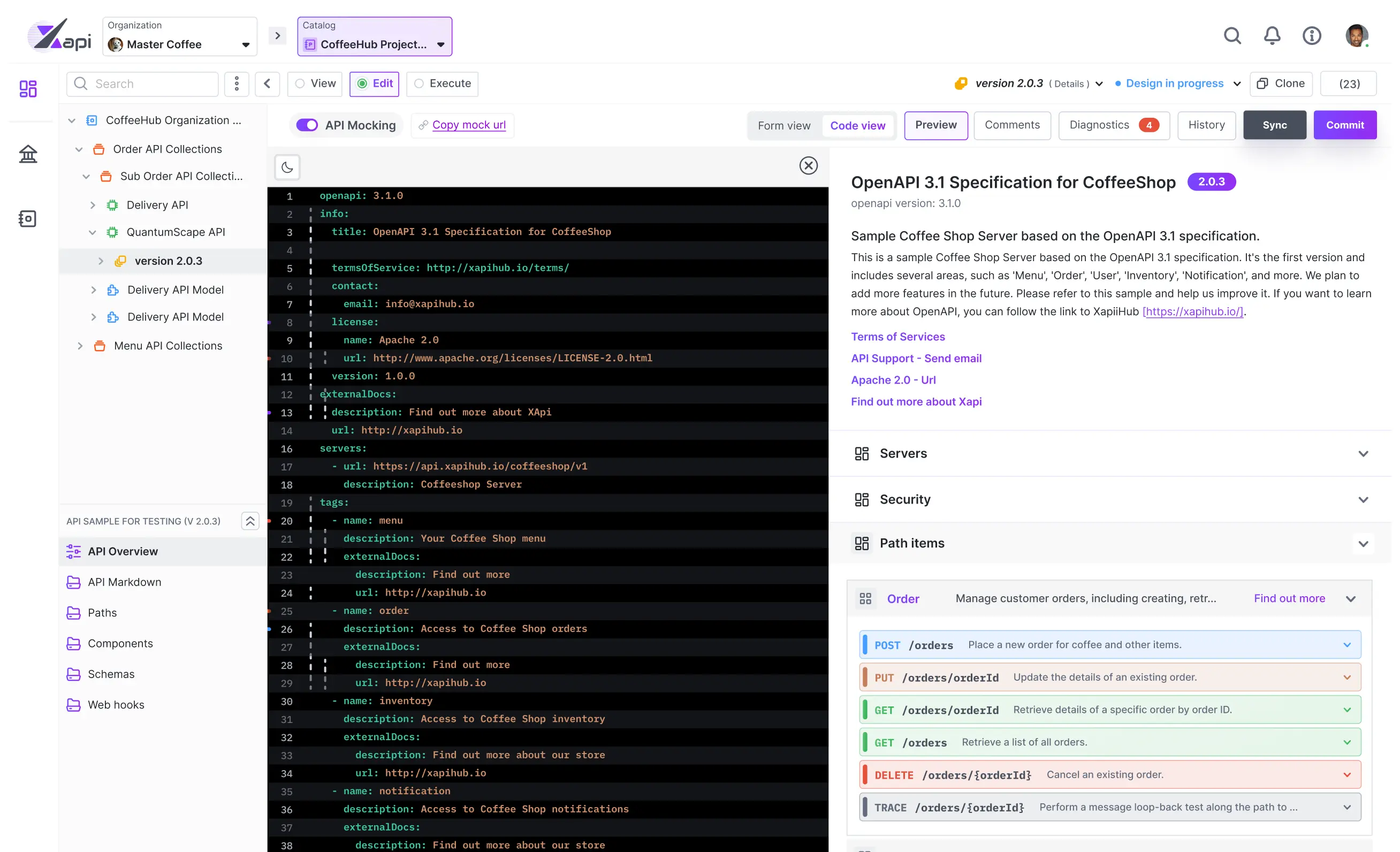 Xapi screenshot