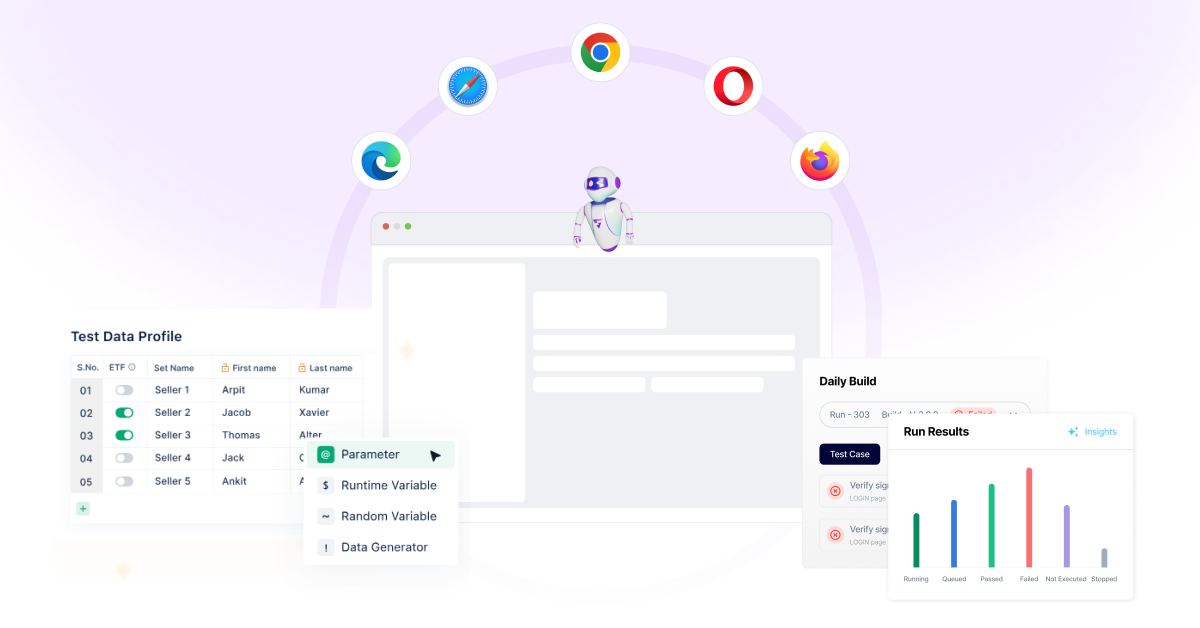 VStellar is a Low-Code Cross-Browser Testing Framework that simplifies automated testing across multiple browsers
