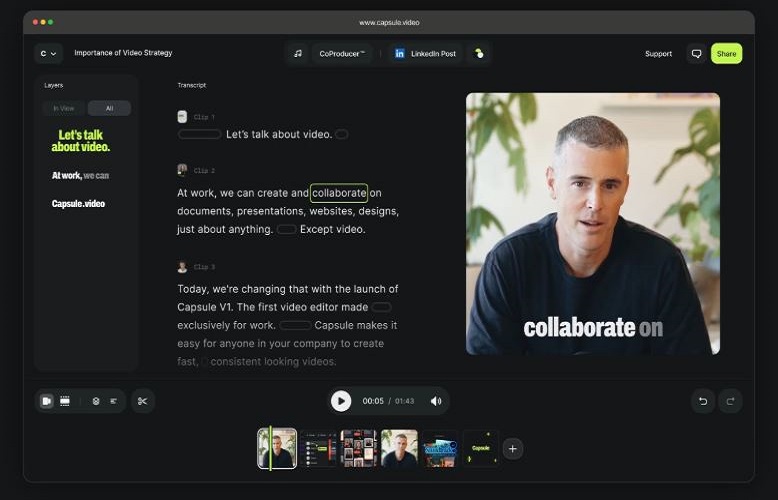 Capsule screenshot