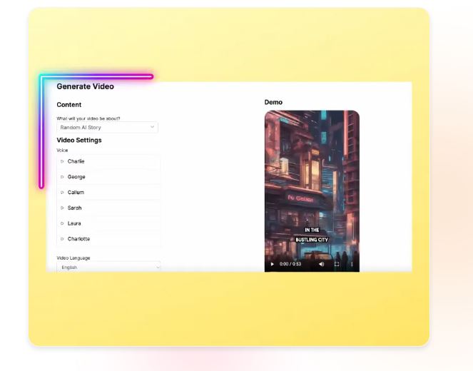 Vedoo screenshot