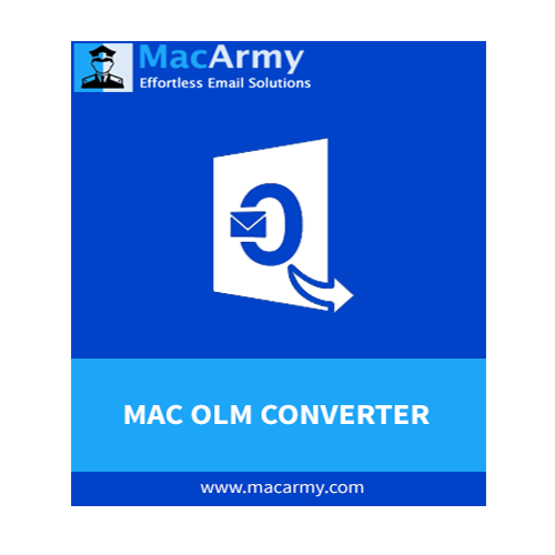 MacArmy Mac OLM Converter screenshot