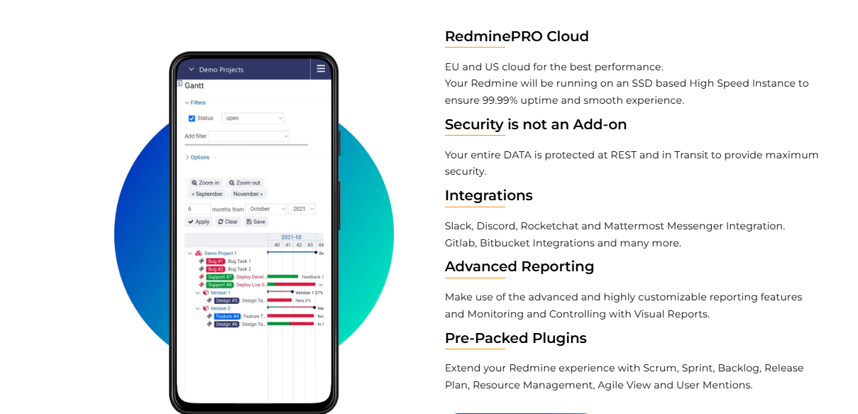 RedminePRO screenshot