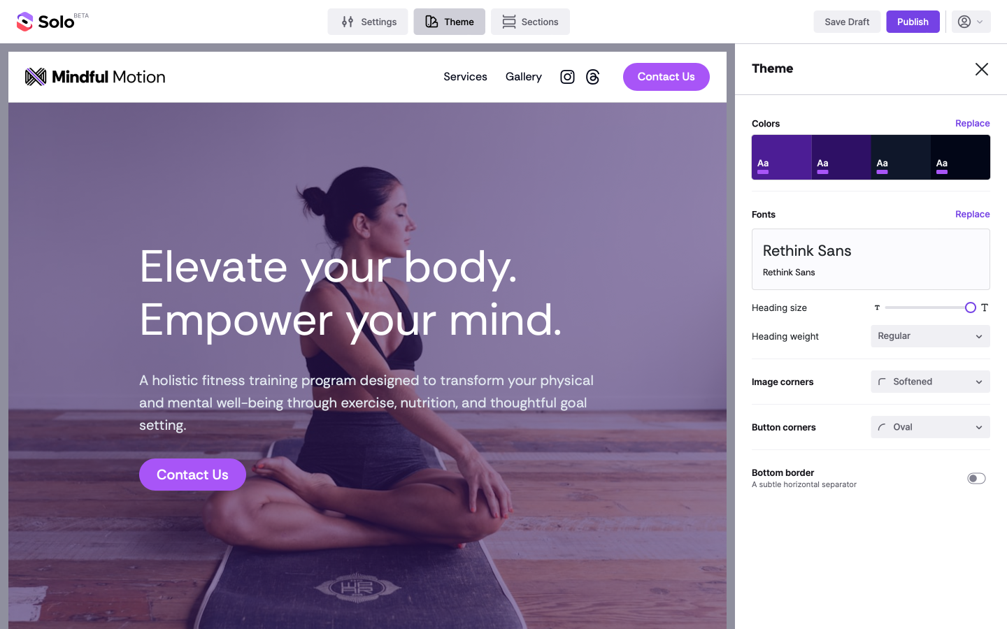 Solo AI Website Creator