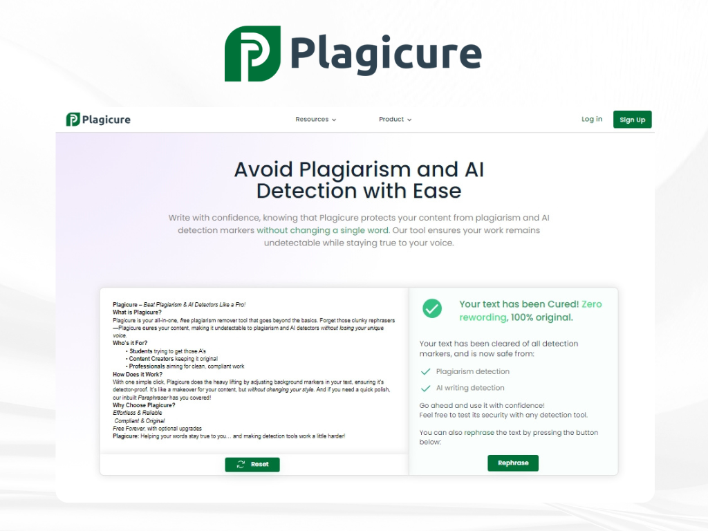 Plagicure