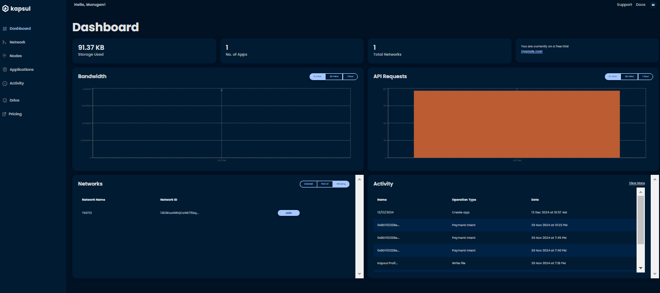 Kapsul screenshot