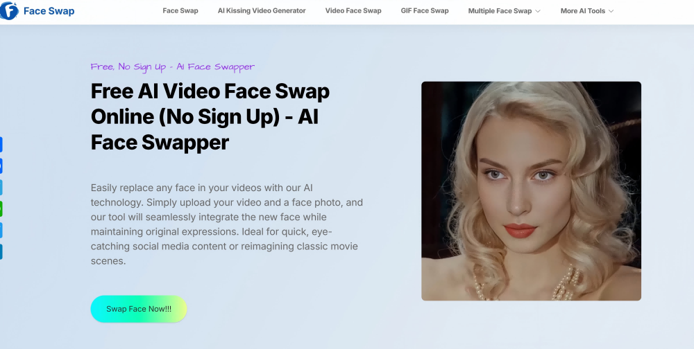 Video Face Swap screenshot