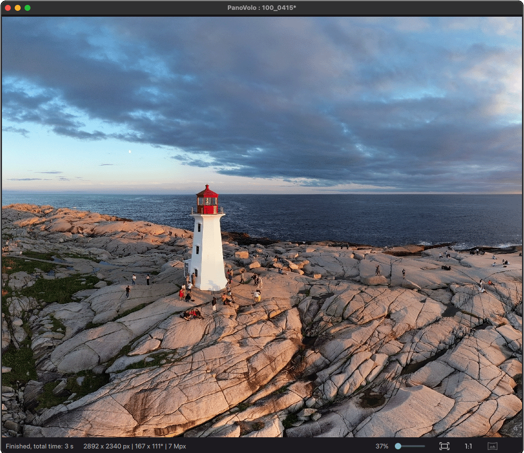 PanoVolo screenshot