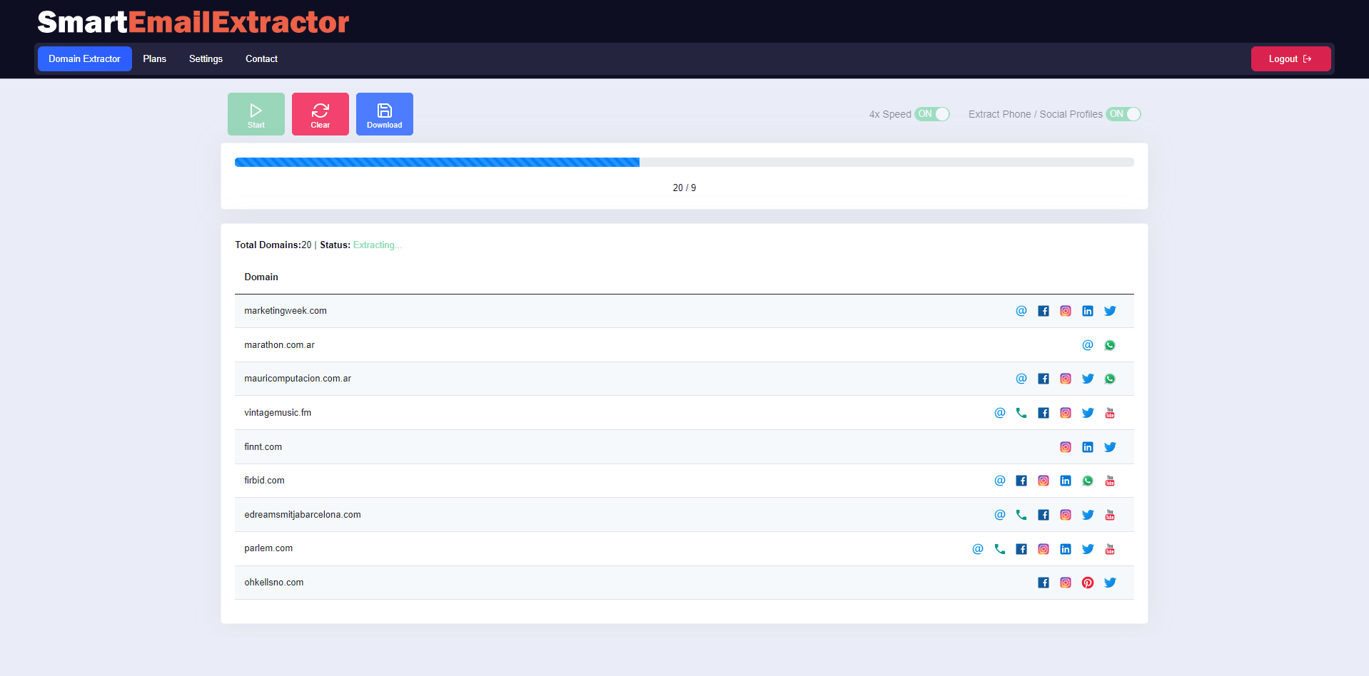 Smart Email Extractor