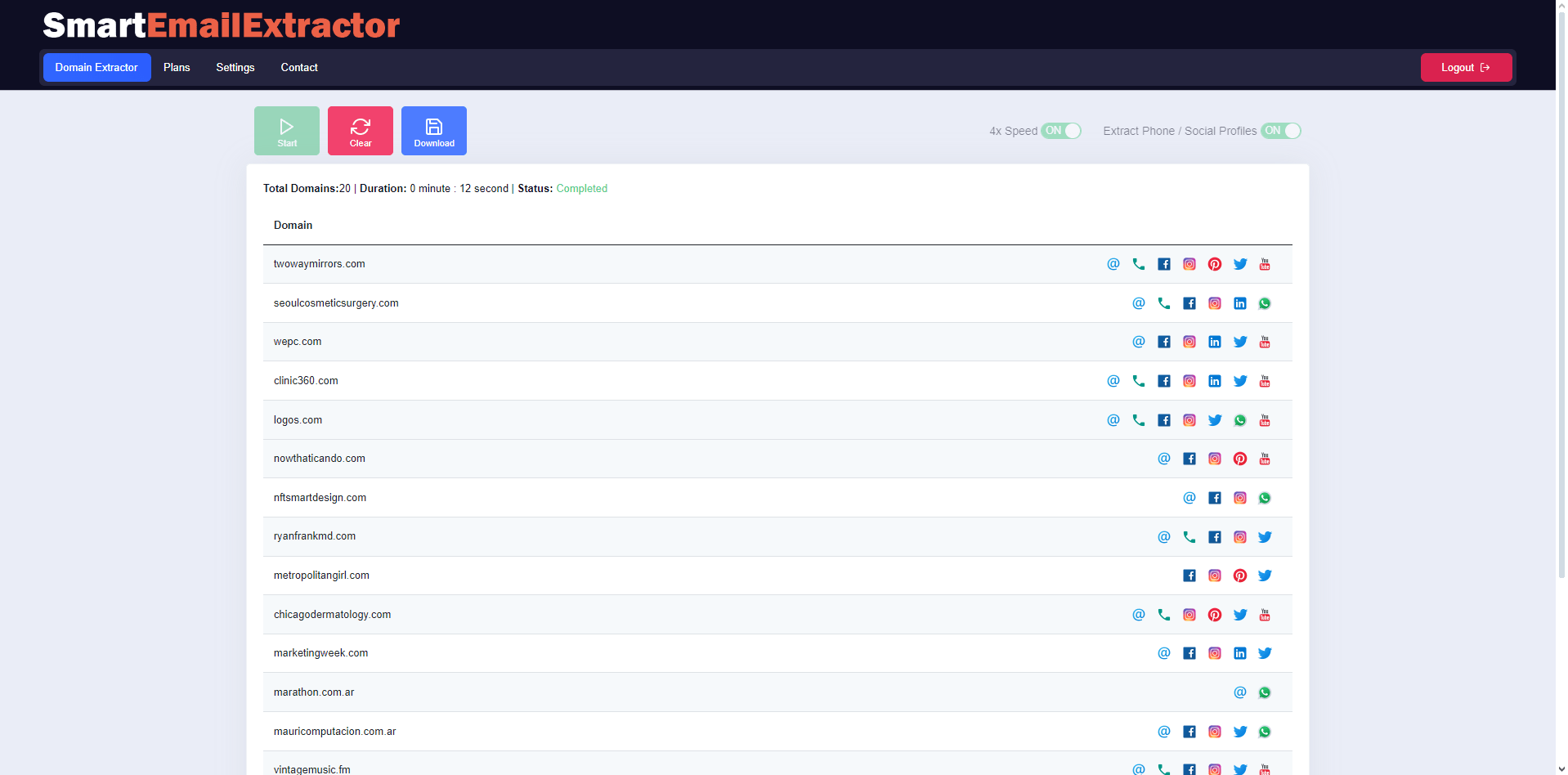 Smart Email Extractor