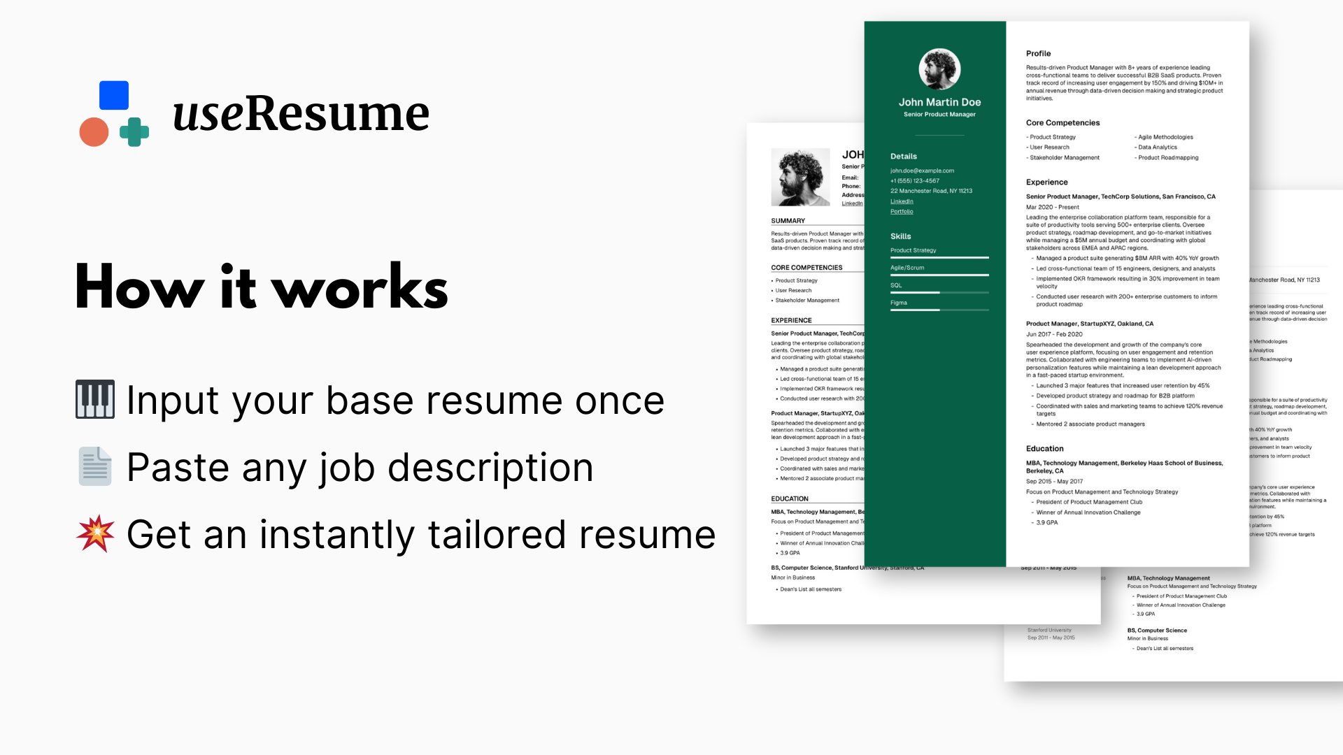 UseResume.ai screenshot
