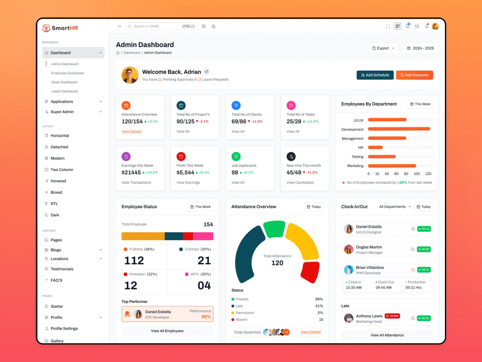 smartHR - Dreams Technologies