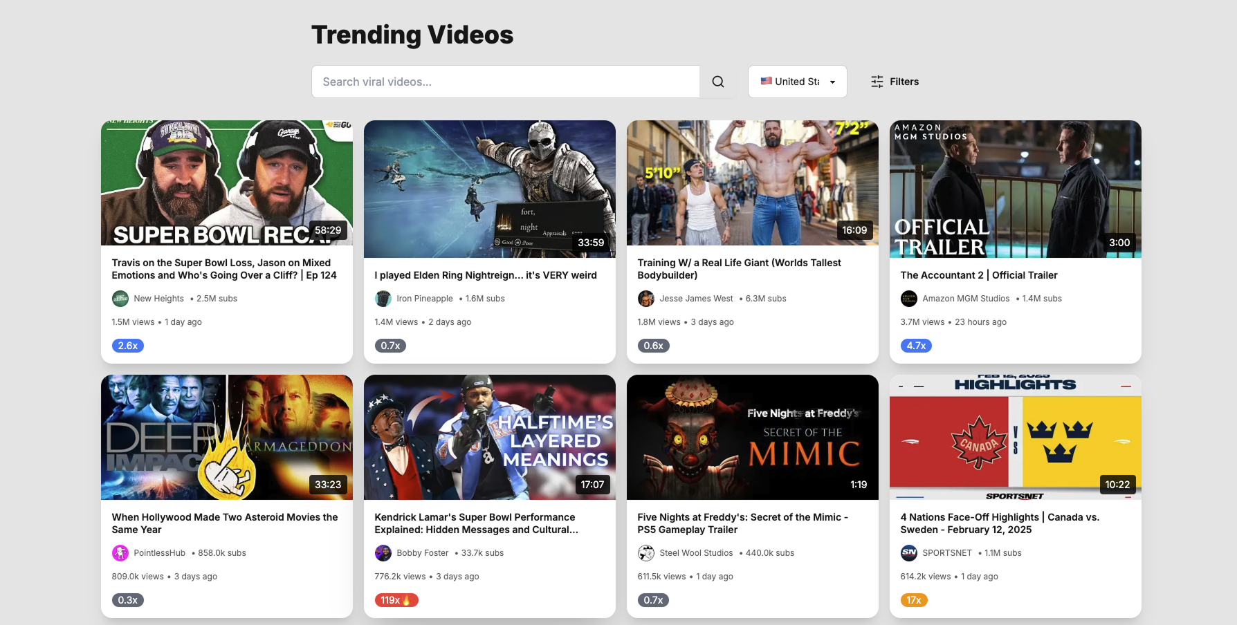 HuntViral screenshot
