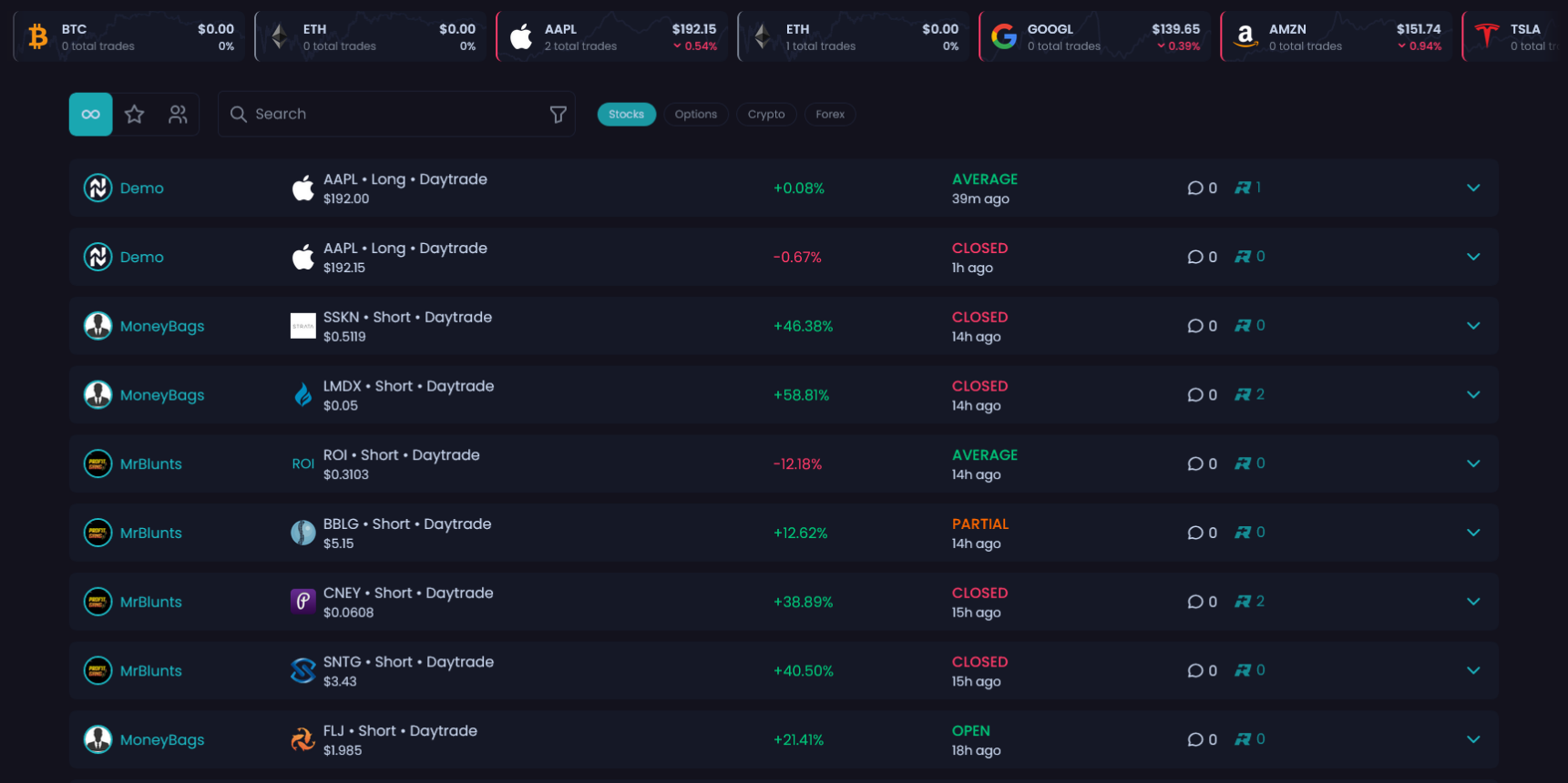 NVSTly - Social Investing