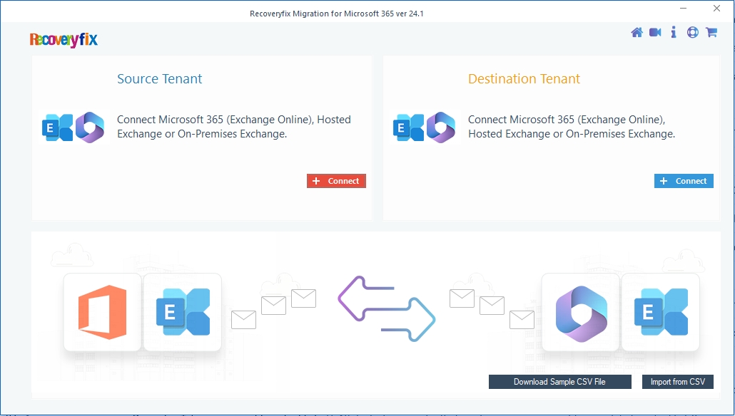 Recoveryfix Migration for Microsoft 365
