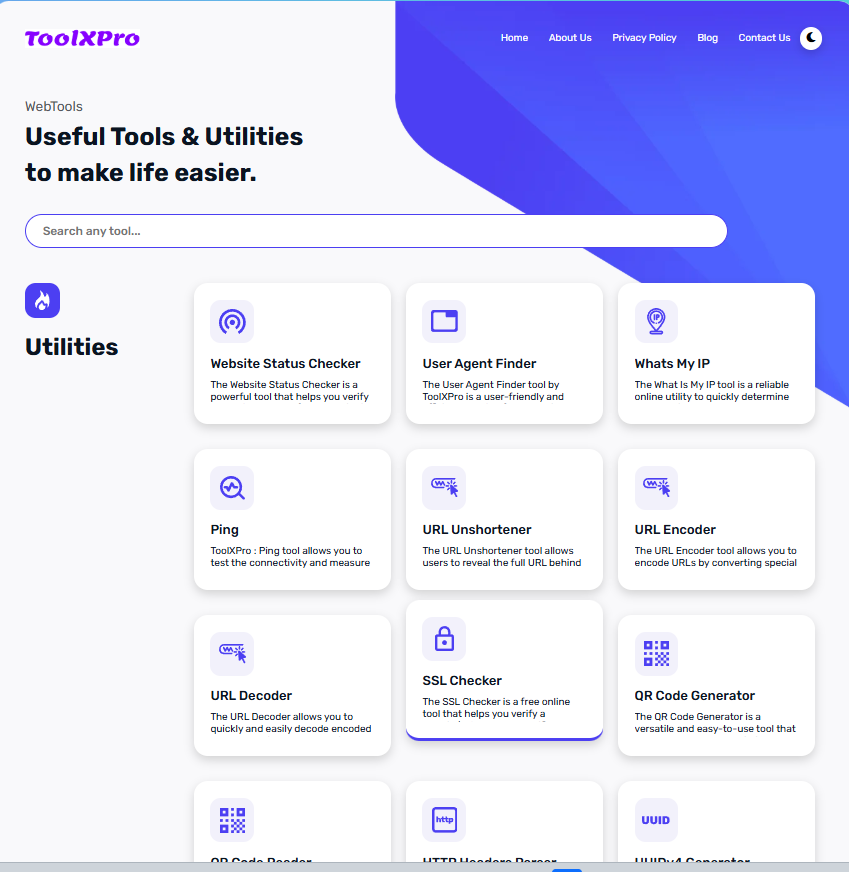 ToolXPro screenshot