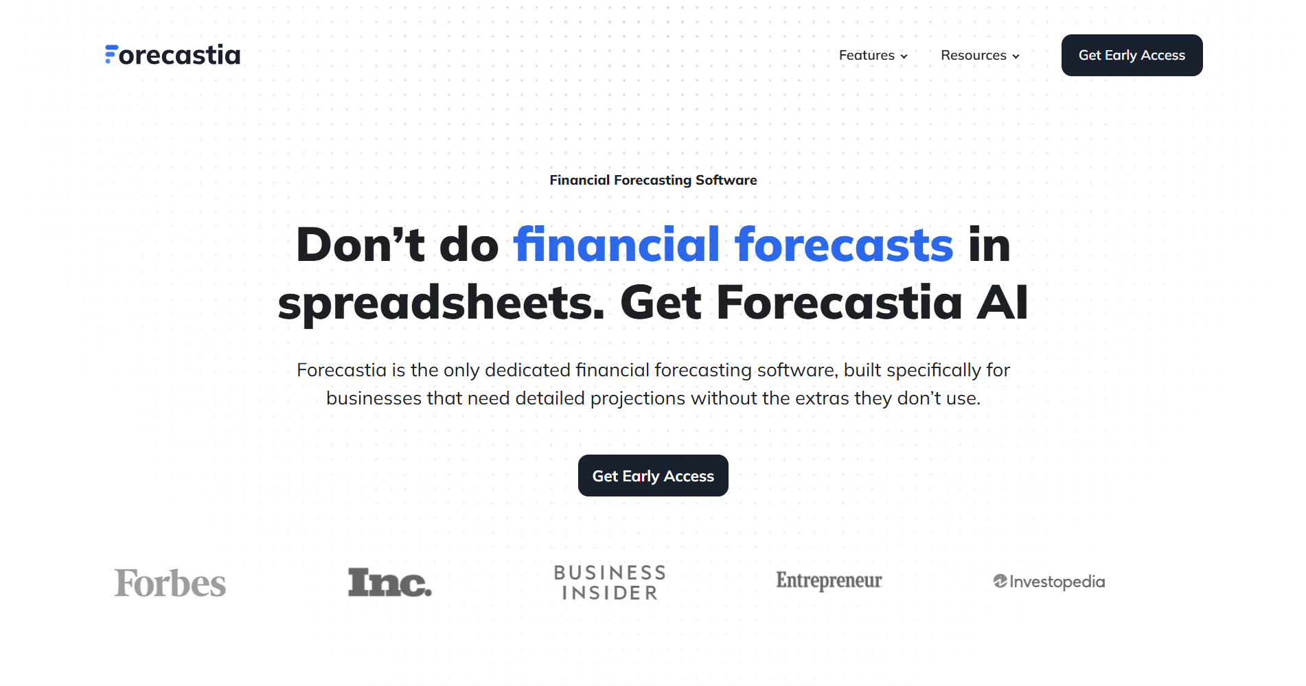 Forecastia screenshot