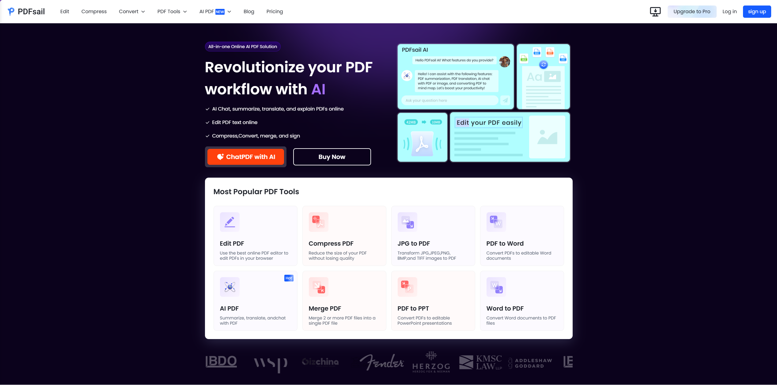 PDFsail - Online PDF Processing Tool
