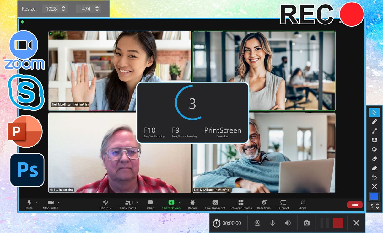 SoftOrbits Screen Recorder screenshot