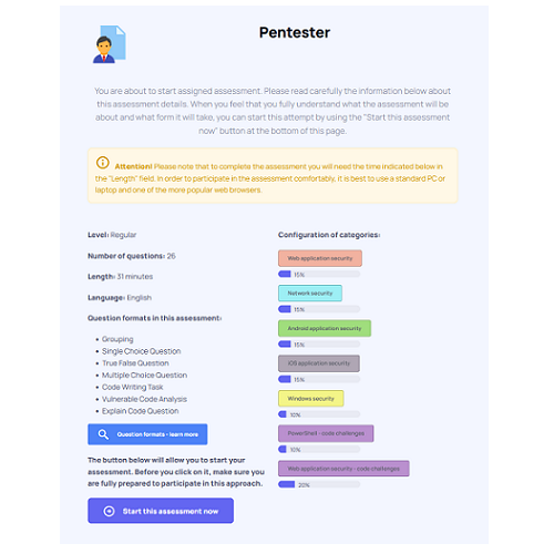 Cyber Proficiency Assessments