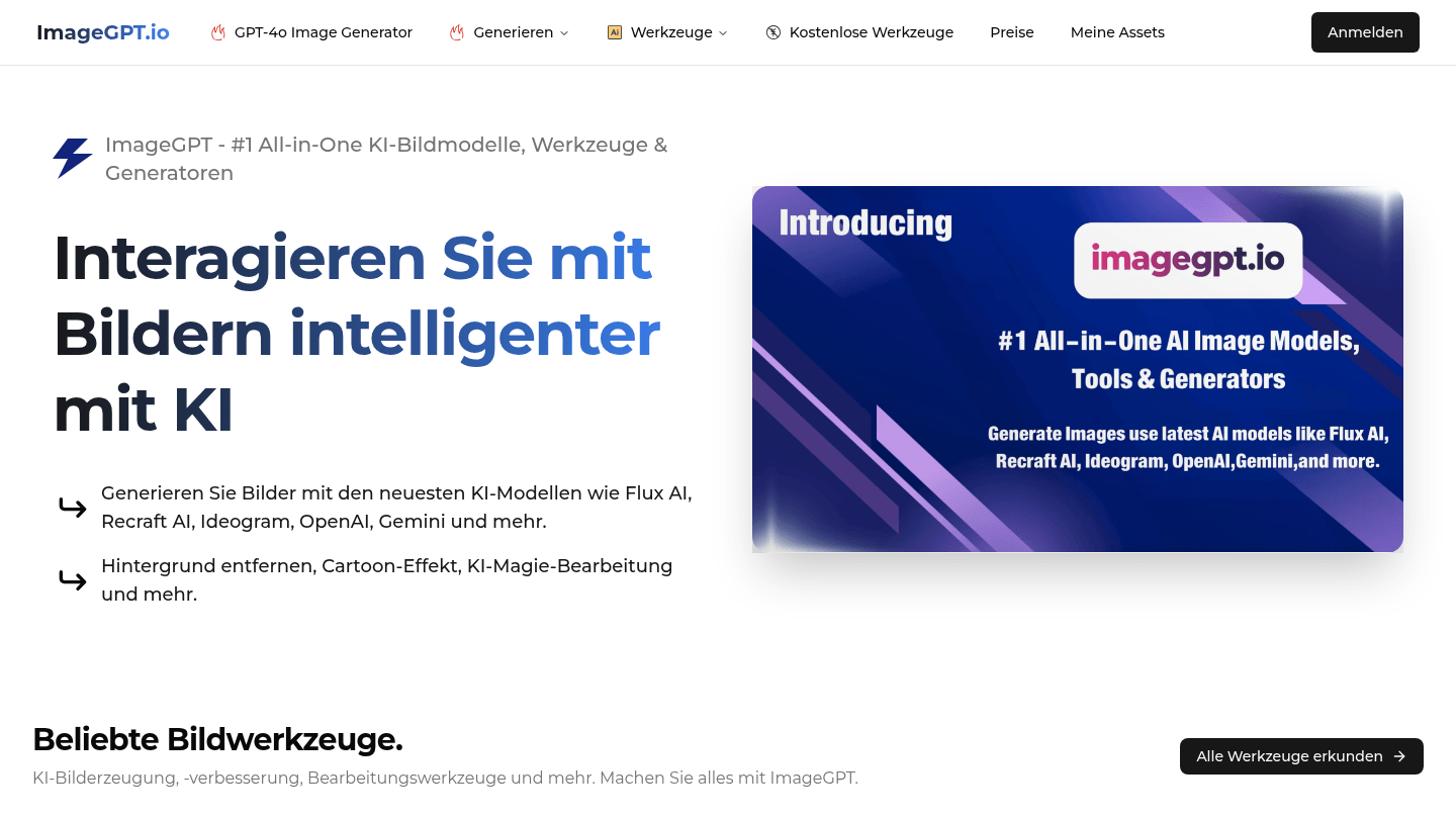 ImageGPT screenshot