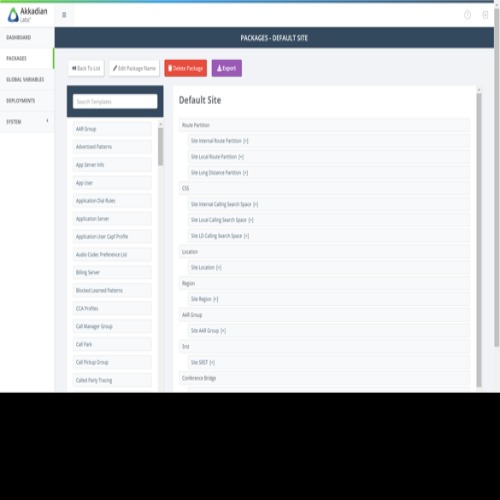 Akkadian Site Builder
