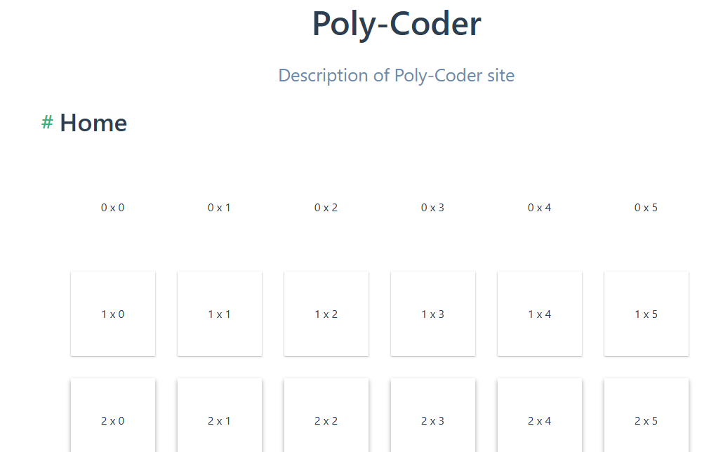 Poly-Coder