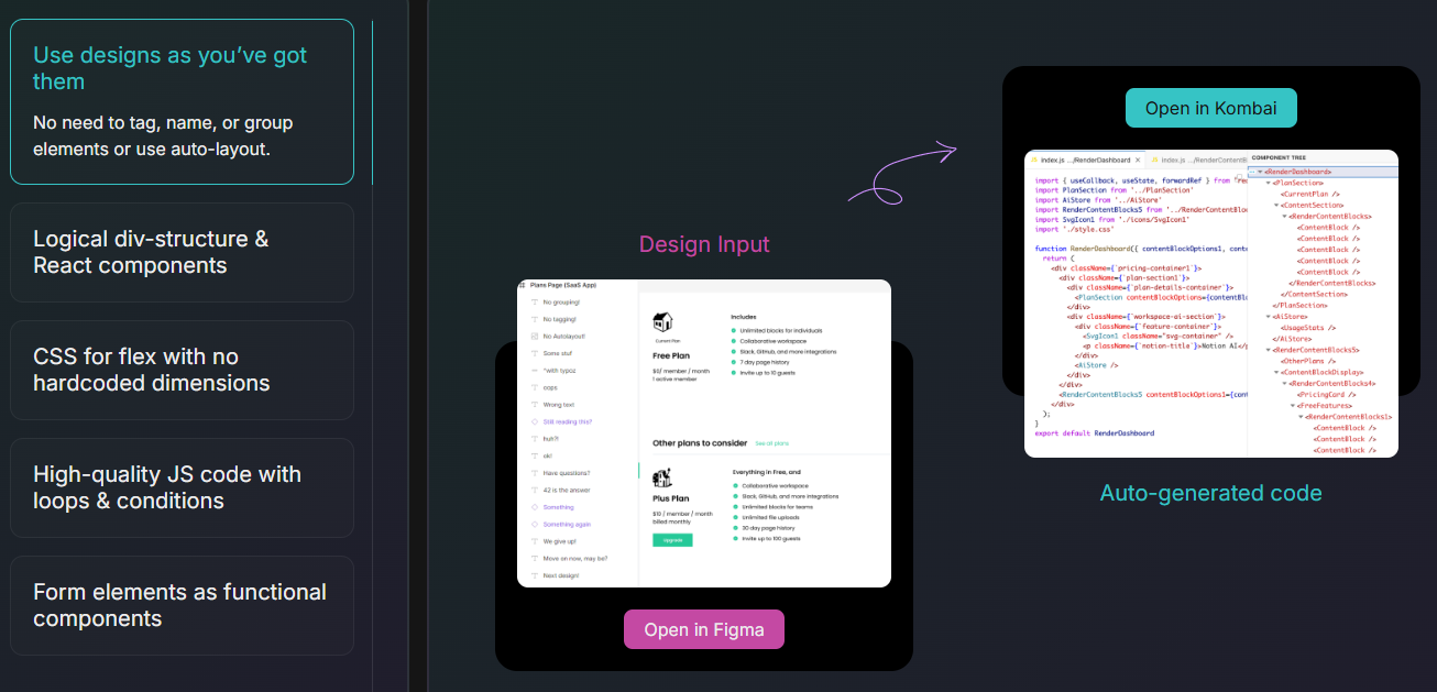 Kombai screenshot