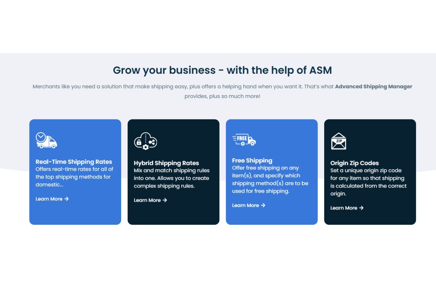 Advanced Shipping Manager