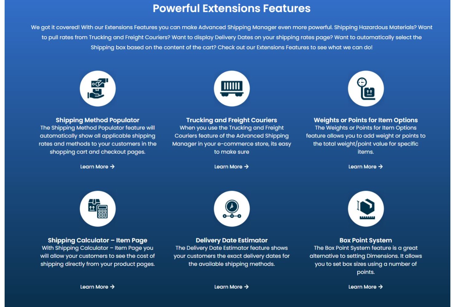 Advanced Shipping Manager