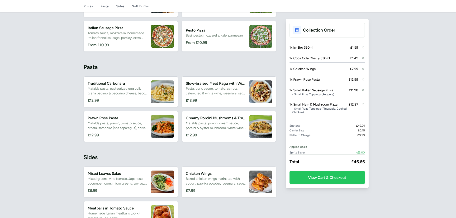TypeMenu screenshot